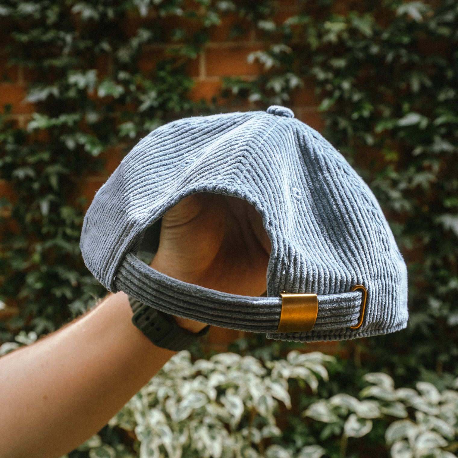 Cord Cap - Slate Blue