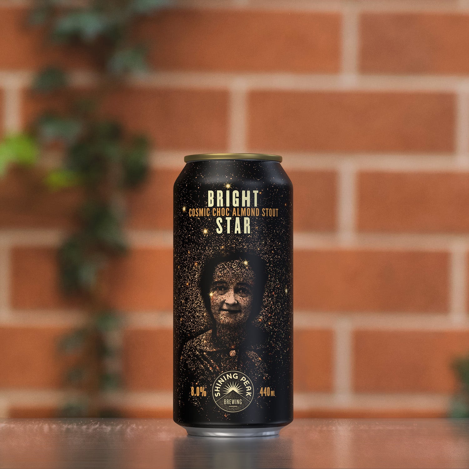 Bright Star Cosmic Choc Almond Stout 440ml