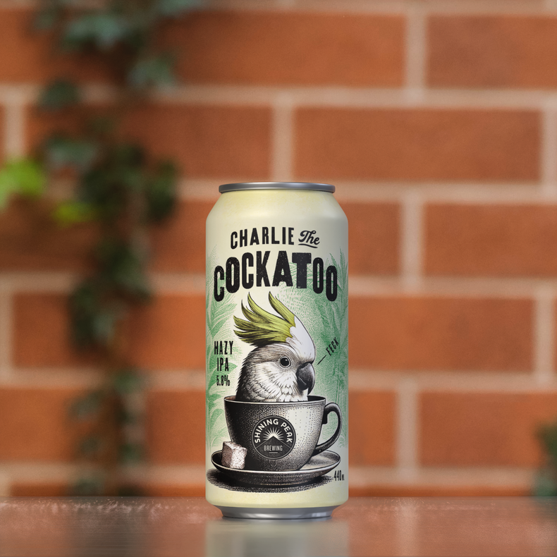 Charlie the Cockatoo Hazy IPA 440ml