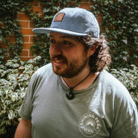 Cord Cap - Slate Blue