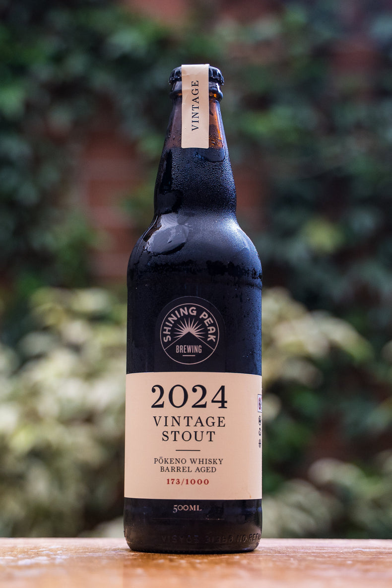 2024 Vintage Stout - Pōkeno Whisky Barrel Aged 500ml